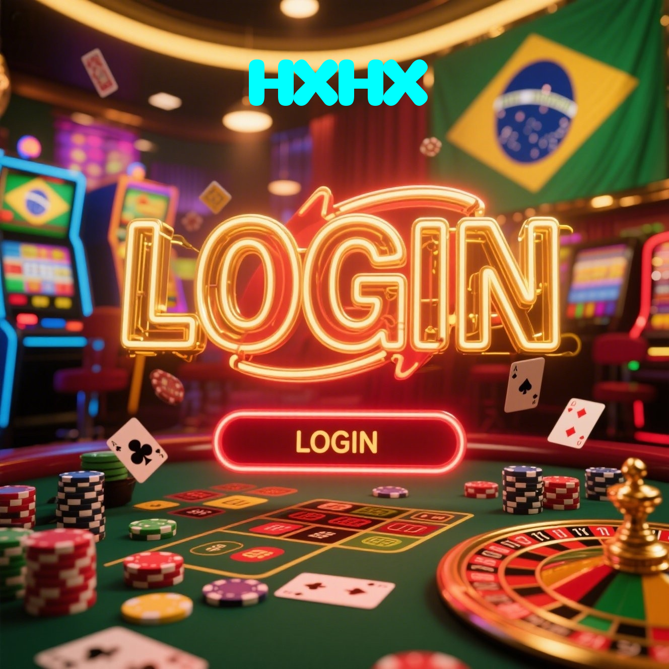 HXHX:Gire nas slots e conquiste vitórias extraordinárias!