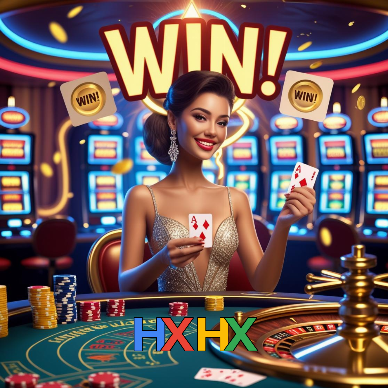 HXHX:Mostre sua habilidade nas mesas de poker e vença os adversários!