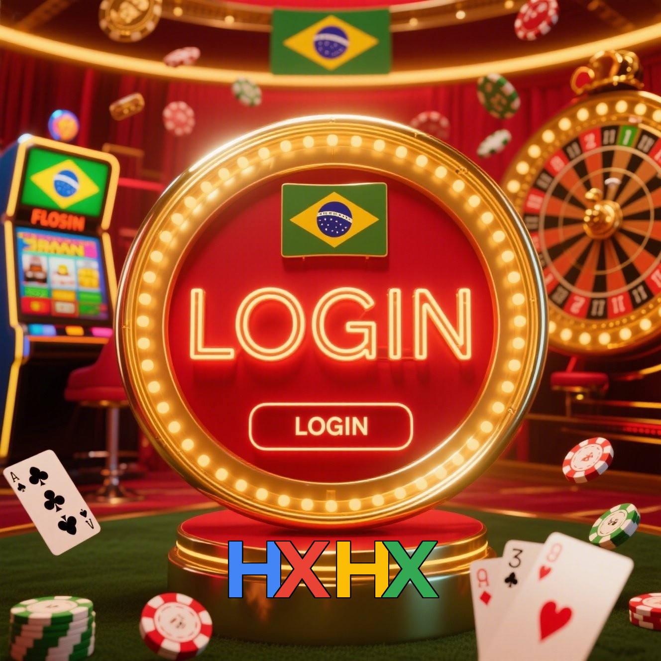 HXHX:Gire nas slots e conquiste o prêmio da sua vida!