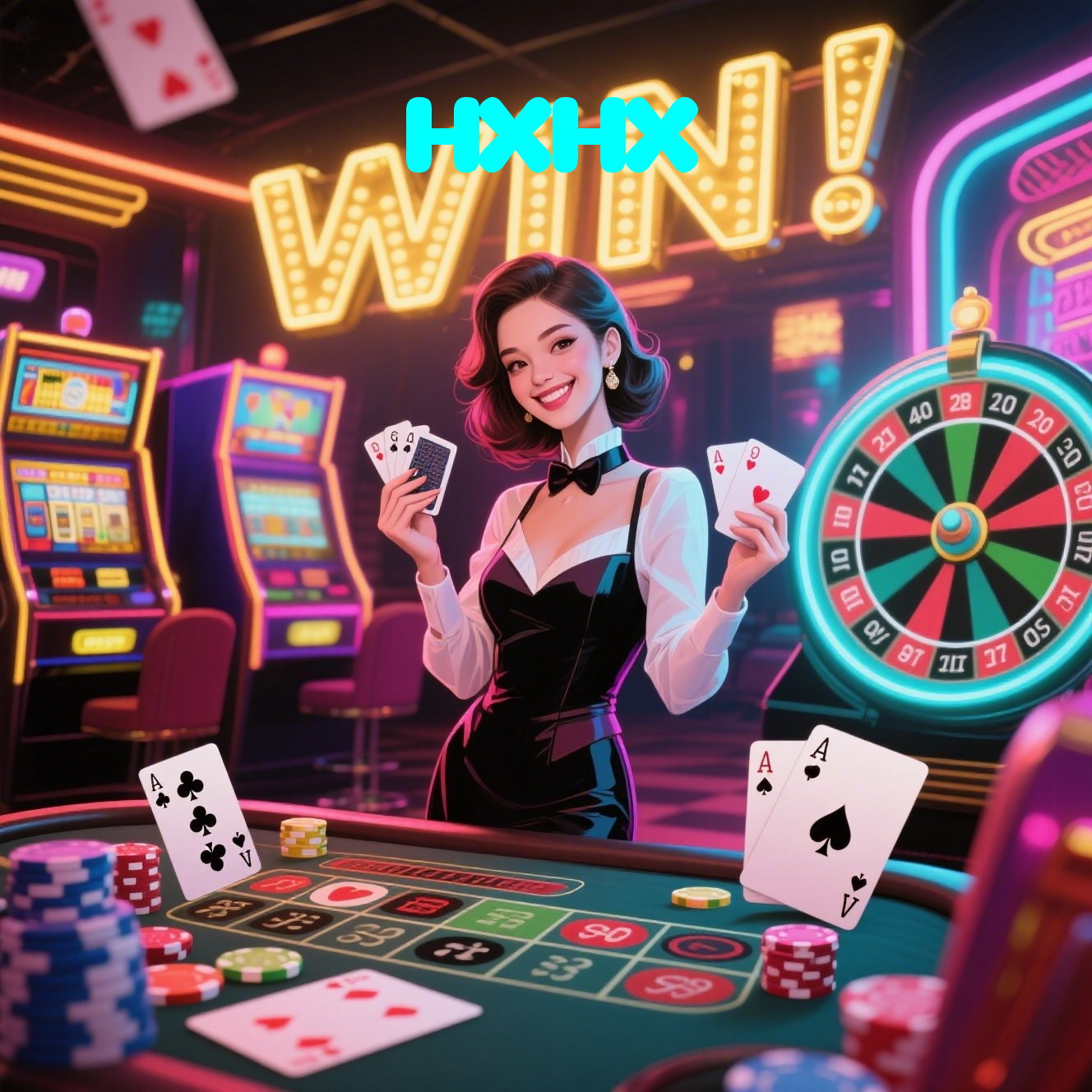 HXHX：Jogue poker online e mostre que você é o mestre do jogo!